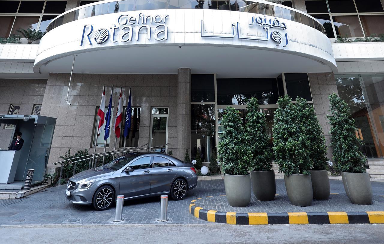 Gefinor Rotana - Beirut Hotel Exterior photo Entrance of the hotel